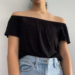 COTTON ON Off-shoulder Ruffle Top | S